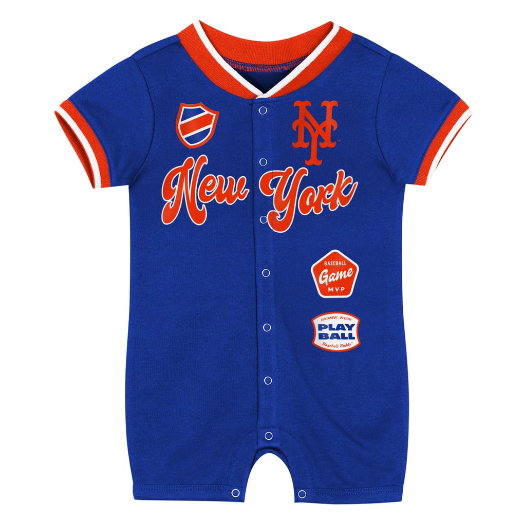 New York Mets Outerstuff Infant Pinch Coverall - Royal