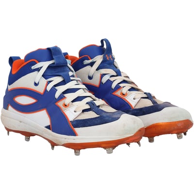 Juan Soto New York Mets Fanatics Authentic Game-Used White and Blue Under Armour Cleats vs. Kansas City Royals on July 7, 2026 