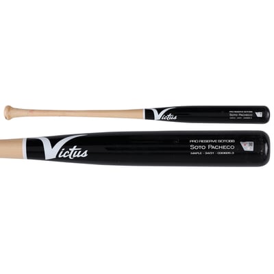 Juan Soto New York Mets Fanatics Authentic Player-Issued Black and Tan Victus Bat from the 2026 MLB Season - NF70457298