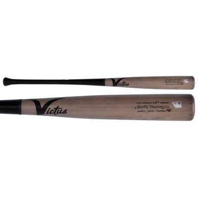 Juan Soto New York Mets Fanatics Authentic Player-Issued Gray and Black Victus Bat from the 2026 MLB Season - NF70457297