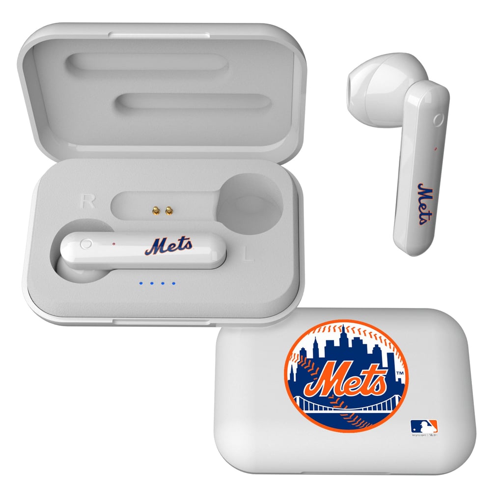 New York Mets Keyscaper  Wireless TWS Insignia Design Earbuds