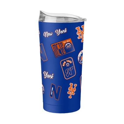  New York Mets Logo Brands 20oz. Dreamweave Powder Coat Tumbler
