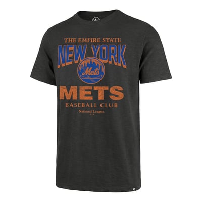 New York Mets '47 Head On Scrum T-Shirt - Charcoal