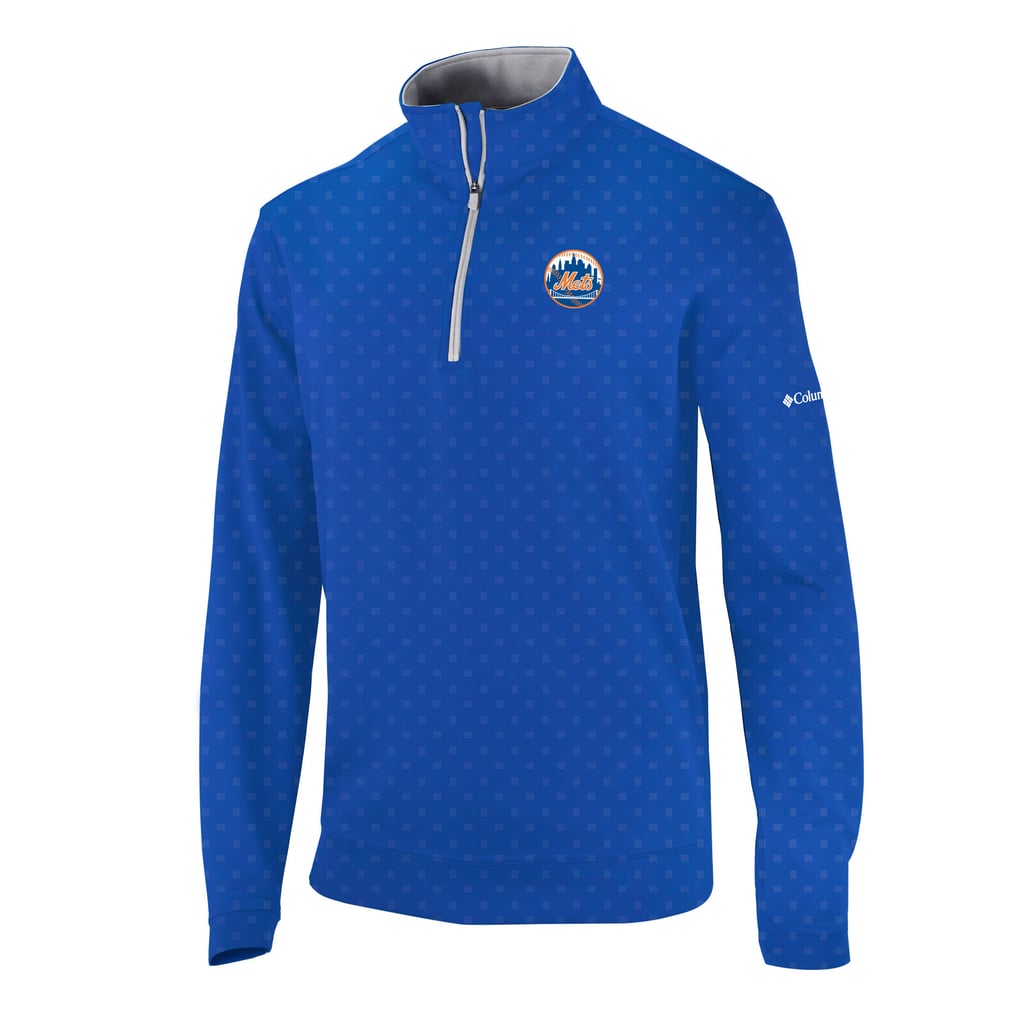  New York Mets Columbia Omni-Wick Wickhams Hills Quarter-Zip Pullover - Royal