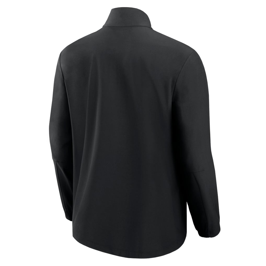 New York Mets Fanatics Front Office Micro Tonal Full-Zip Jacket - Black