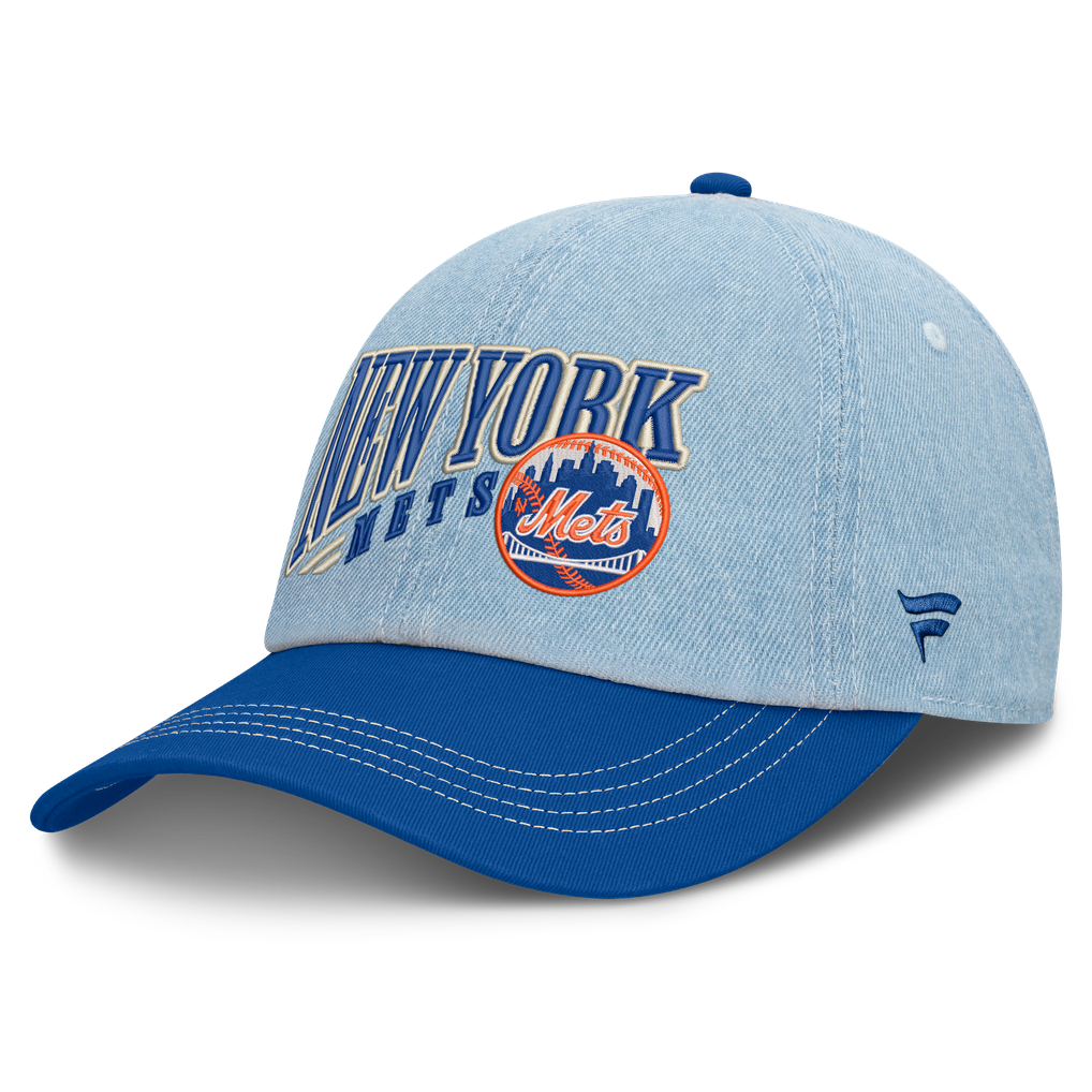  New York Mets Fanatics Retire Adjustable Hat - Denim
