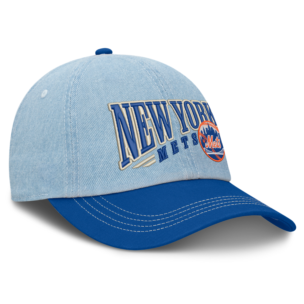  New York Mets Fanatics Retire Adjustable Hat - Denim