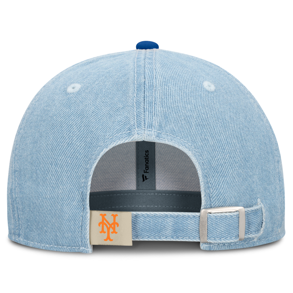  New York Mets Fanatics Retire Adjustable Hat - Denim