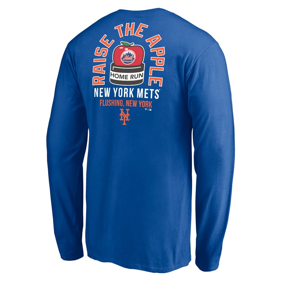 Men's New York Mets Fanatics Royal Hometown Collection Raise The Apple ...