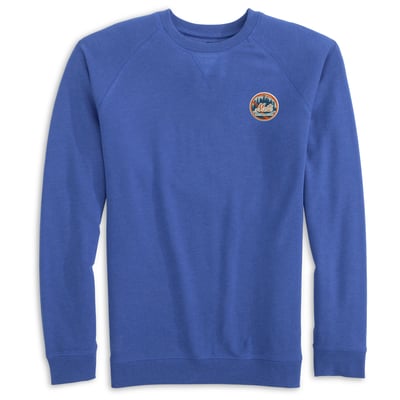 New York Mets johnnie-O Freeman Fleece Tri-Blend Sweatshirt - Royal