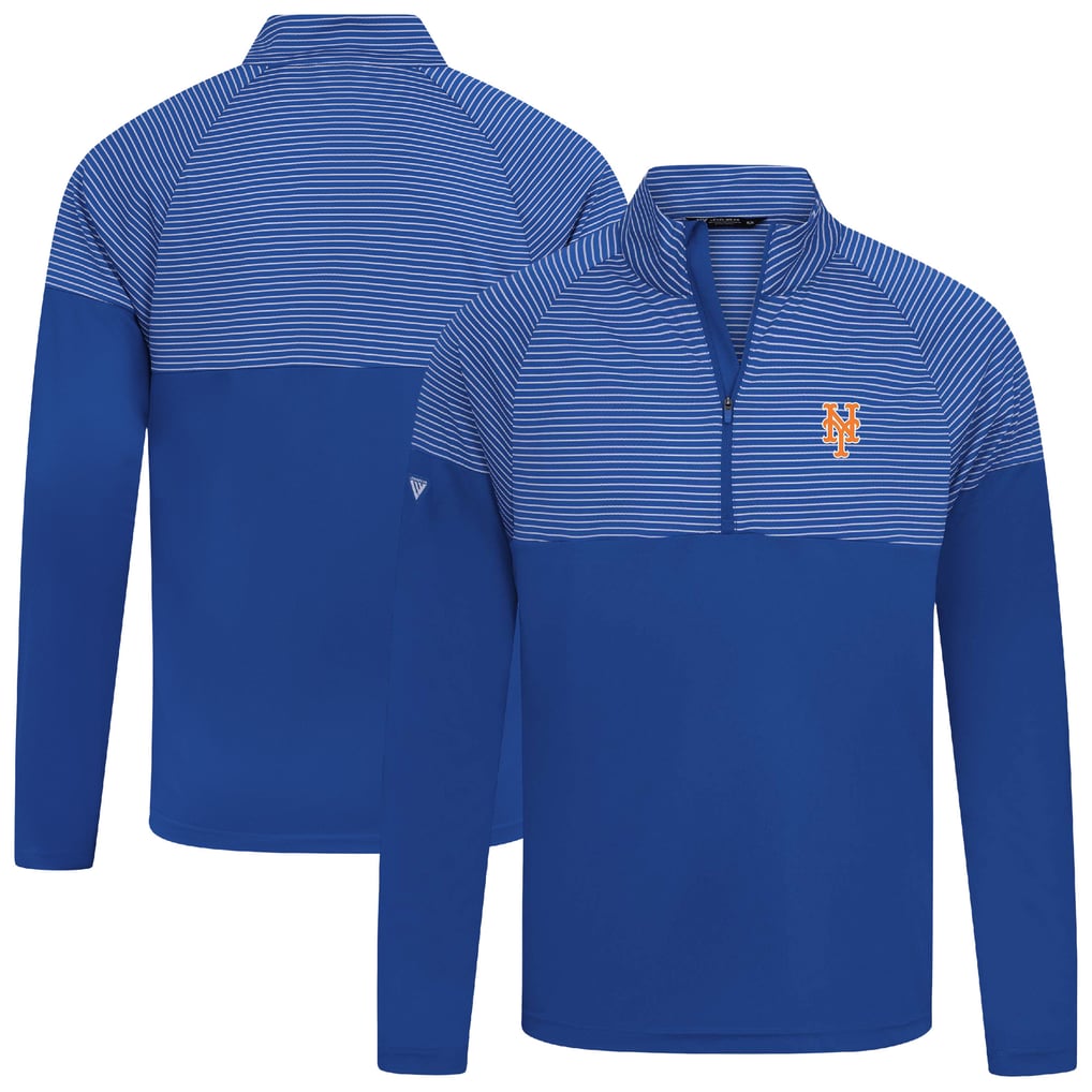New York Mets Levelwear Classic Stripes Insignia 2.0 Pullover - Royal
