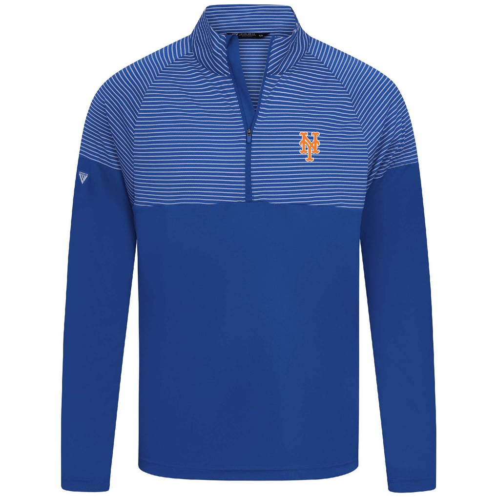 New York Mets Levelwear Classic Stripes Insignia 2.0 Pullover - Royal