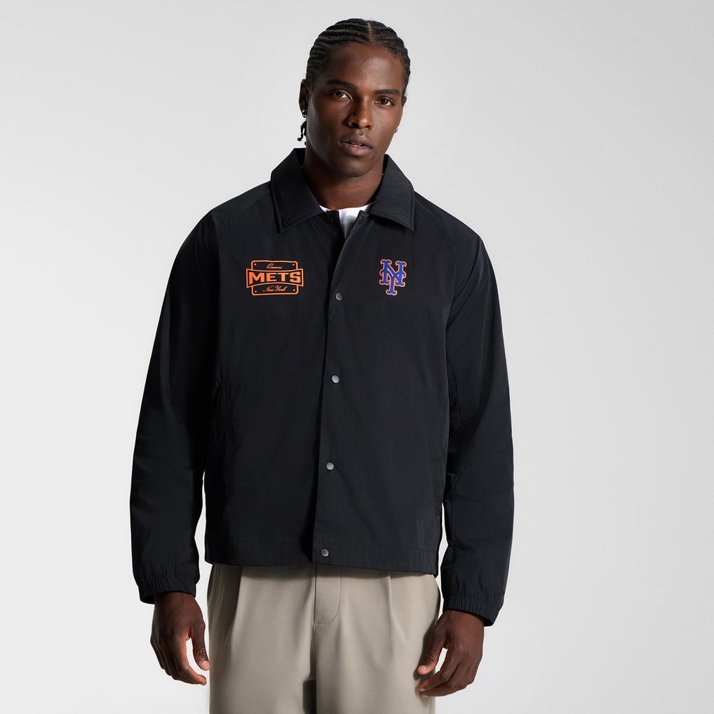 New York Mets lululemon Raglan Coaches Jacket- Black