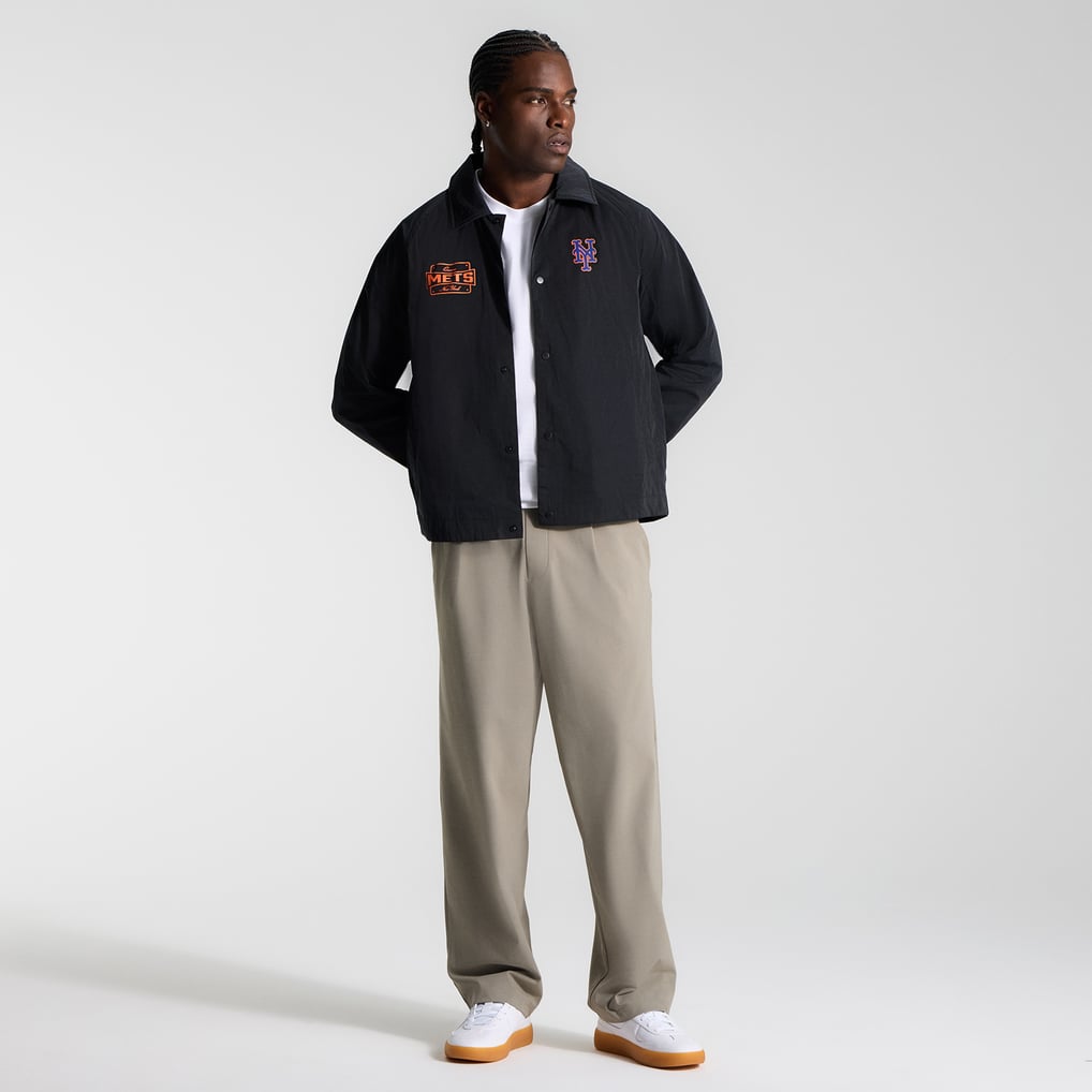 New York Mets lululemon Raglan Coaches Jacket- Black