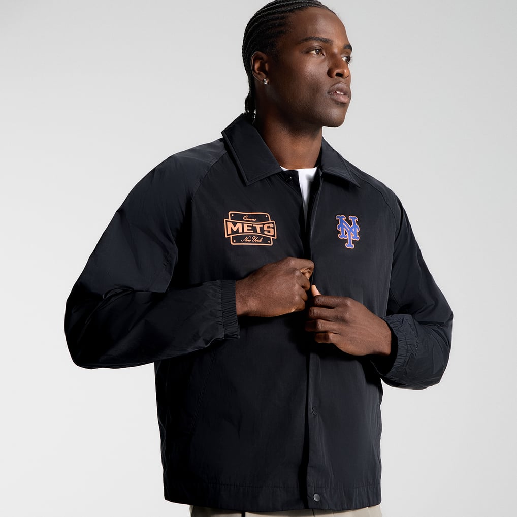 New York Mets lululemon Raglan Coaches Jacket- Black