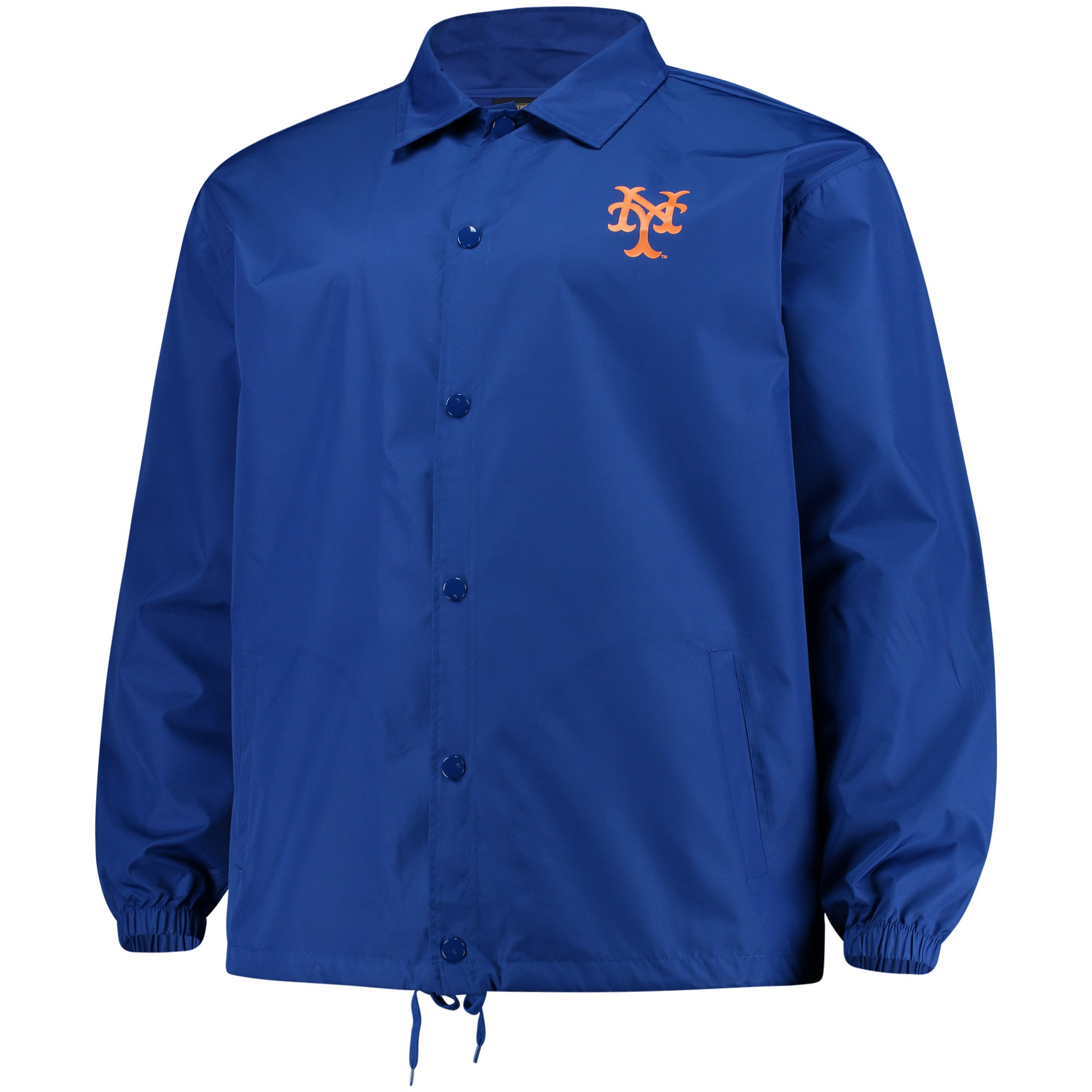 Men's New York Mets Majestic Royal Big & Tall Heavy Jacket