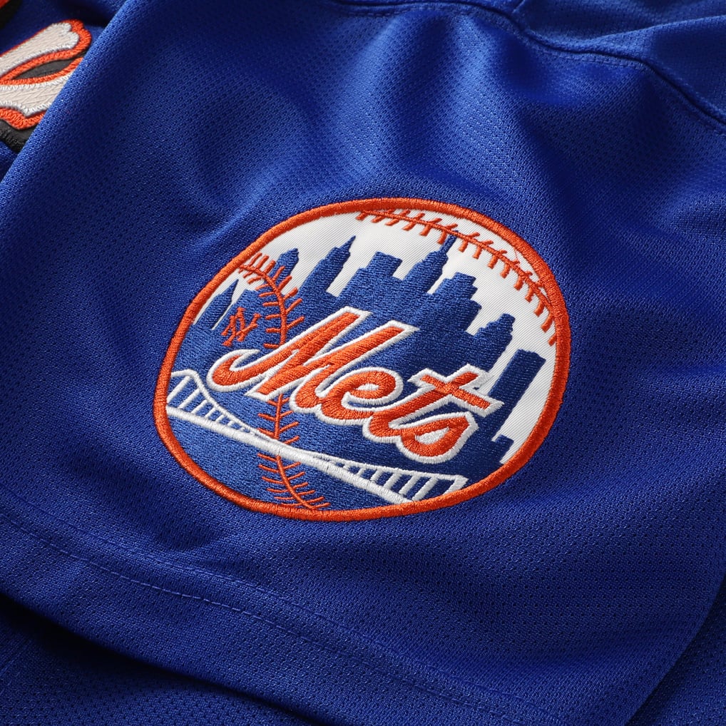 Mike Piazza New York Mets Mitchell & Ness Cooperstown Collection Mesh Batting Practice Button-Up Jersey - Royal