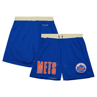 New York Mets Mitchell & Ness OG 2.0 Fashion Shorts - Royal