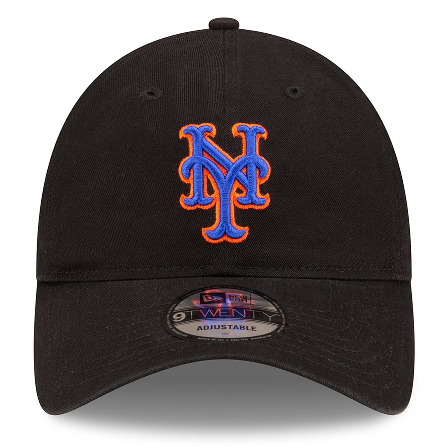 Men's New York Mets New Era Black 2024 MLB Postseason Side Patch ...