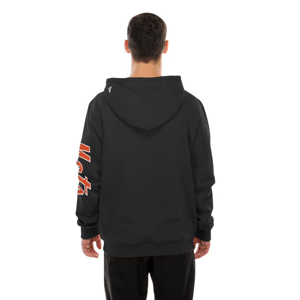 Men's New York Mets New Era Black Empire State Building Fleece Hoodie