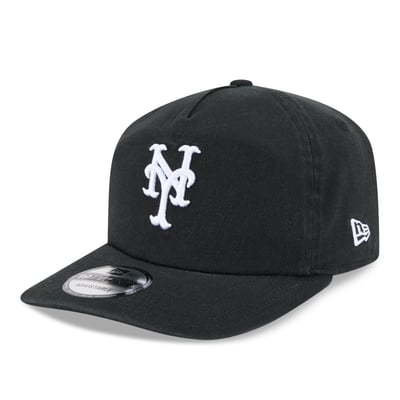 New York Mets New Era Evergreen 19TWENTY Adjustable Hat - Black