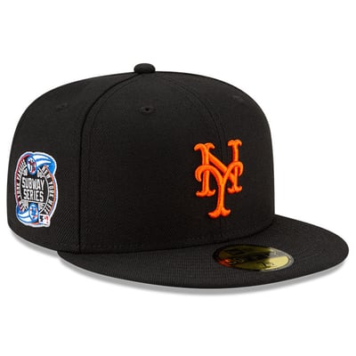 New York Mets New Era MLB x Awake 2.0 Subway Series 59FIFTY Fitted Hat - Black