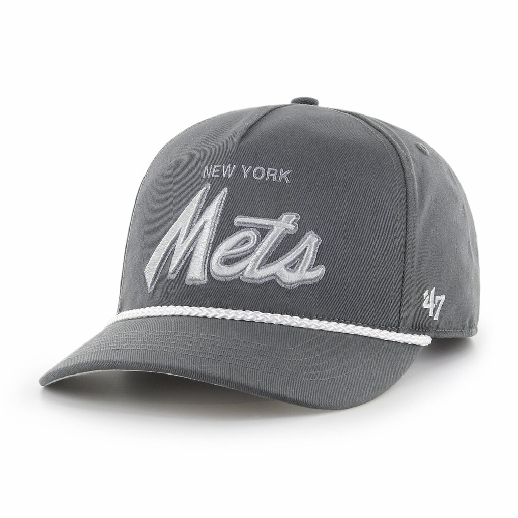 Men's New York Mets New Era Charcoal Tonal Crosstown Script Hitch ...