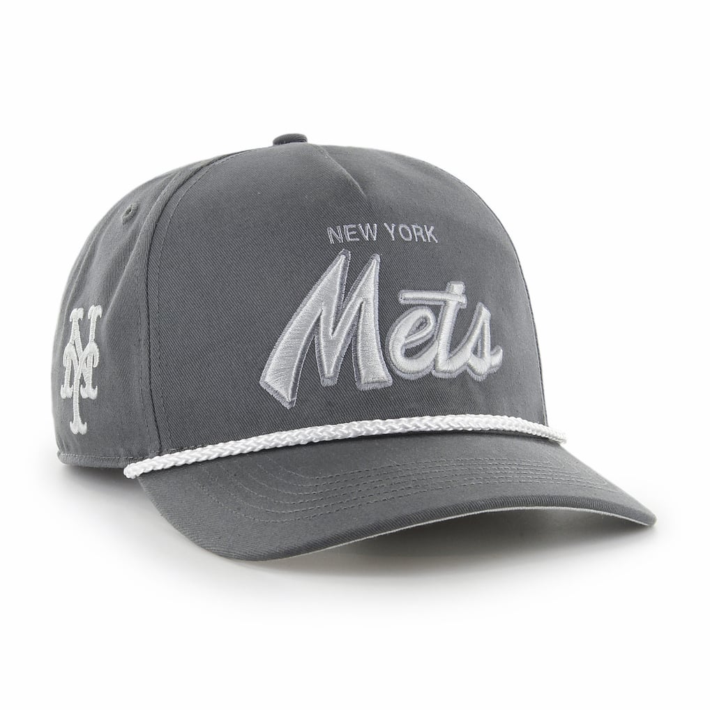 Men's New York Mets New Era Charcoal Tonal Crosstown Script Hitch ...