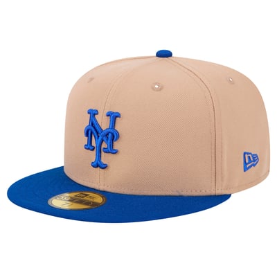New York Mets New Era 59FIFTY Fitted Hat - Khaki