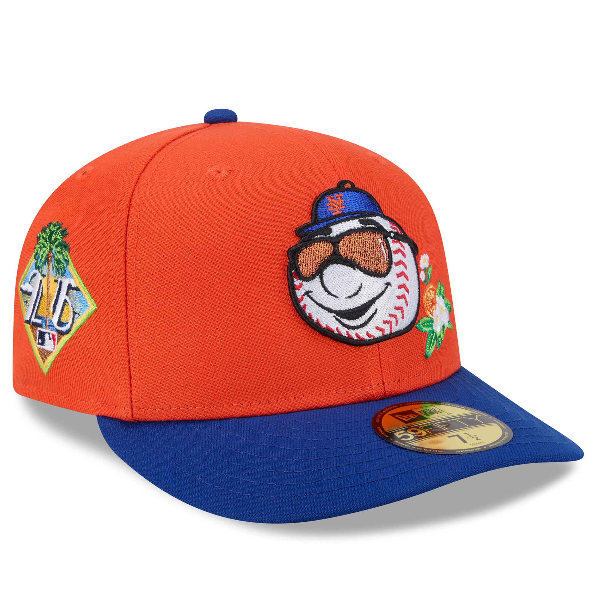 Mid Century Junior Seasons New York Hat, Size 22.5 A, Excellent Condition Youth New Era Knicks Jr Sparkle Adjustable Hat – Shop  main image 2