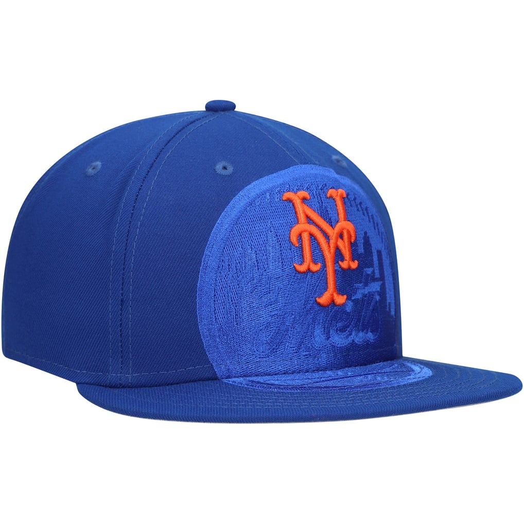 Casquette New Era 59Fifty – New York Mets, Ajustée, Royal, Unisexe Adulte