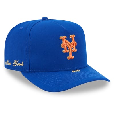New York Mets New Era Visor Pin 9FIFTY A-Frame Snapback Hat - Royal