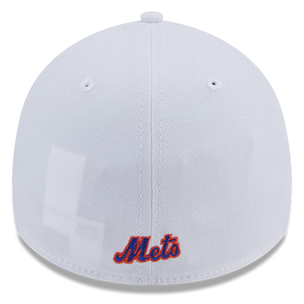 New York Mets New Era 39THIRTY Flex Hat - White