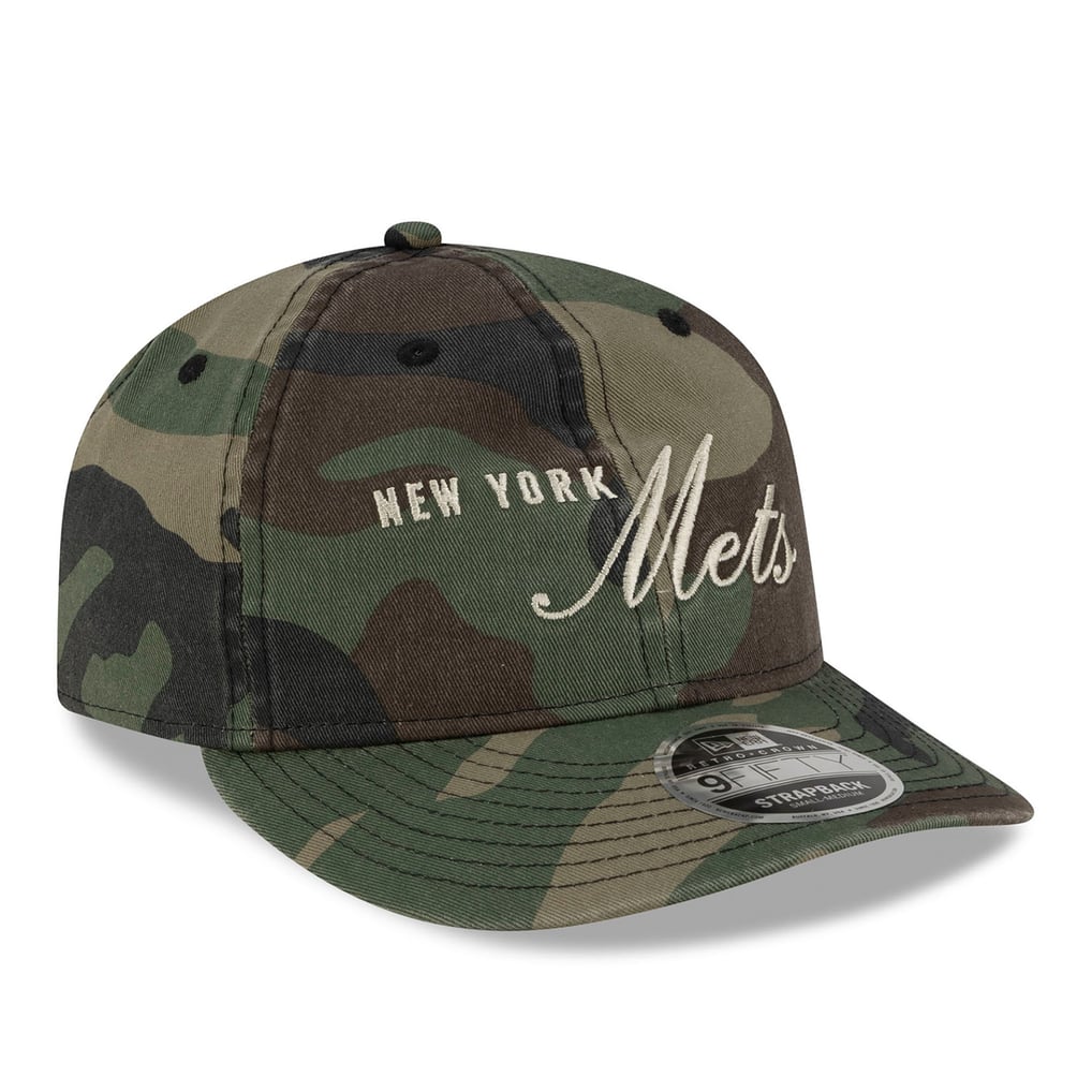  New York Mets New Era x thisisneverthat Retro Crown 9FIFTY Adjustable Hat - Camo
