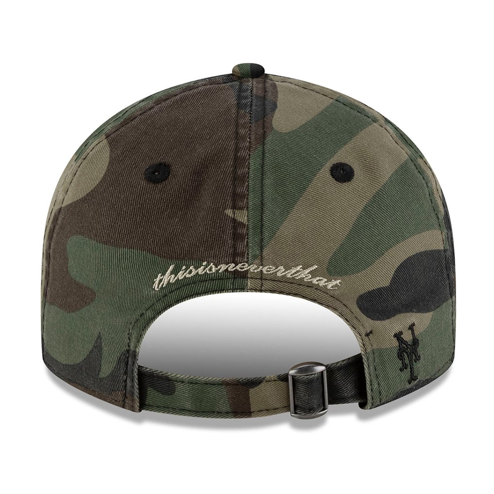  New York Mets New Era x thisisneverthat Retro Crown 9FIFTY Adjustable Hat - Camo