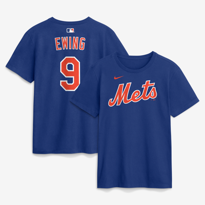 AJ Ewing New York Mets Nike Home Name & Number T-Shirt - Royal