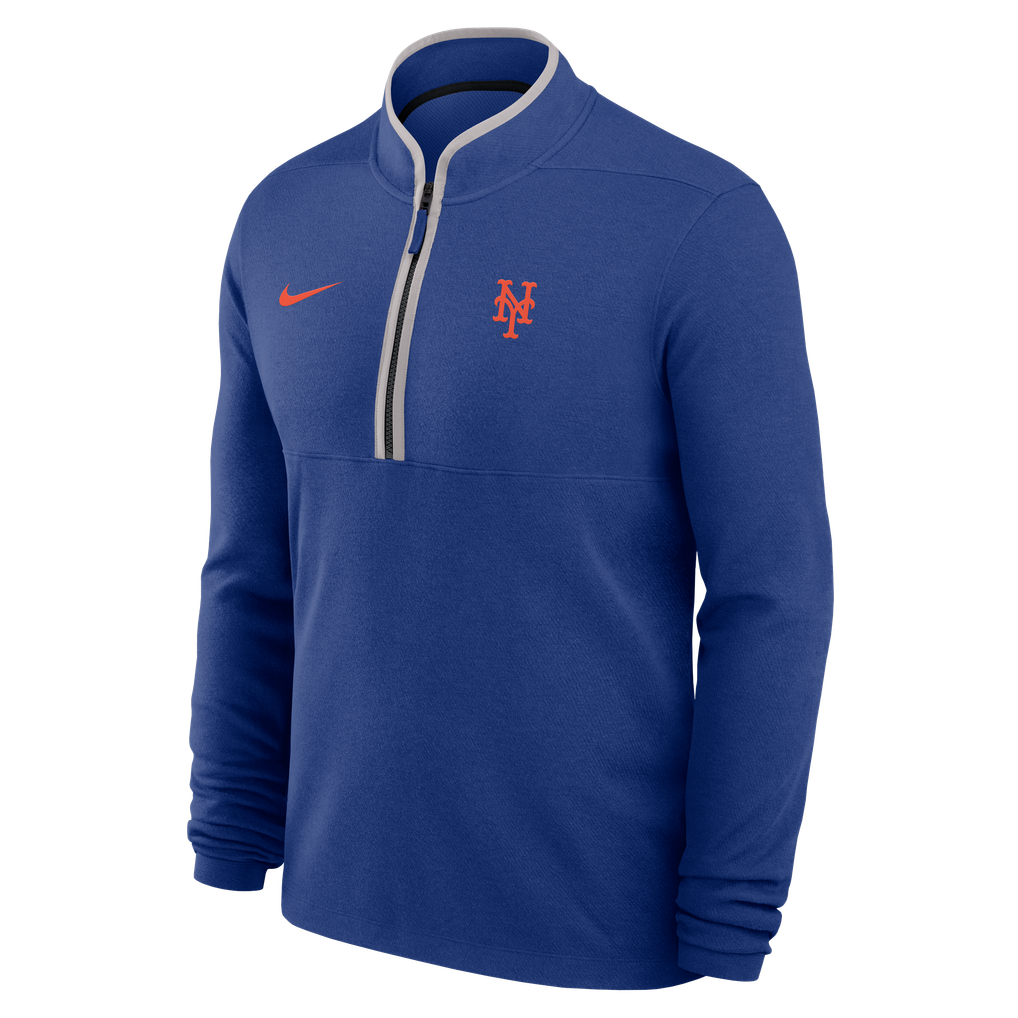New York Mets Nike Dri-FIT Victory Half-Zip Pullover - Royal