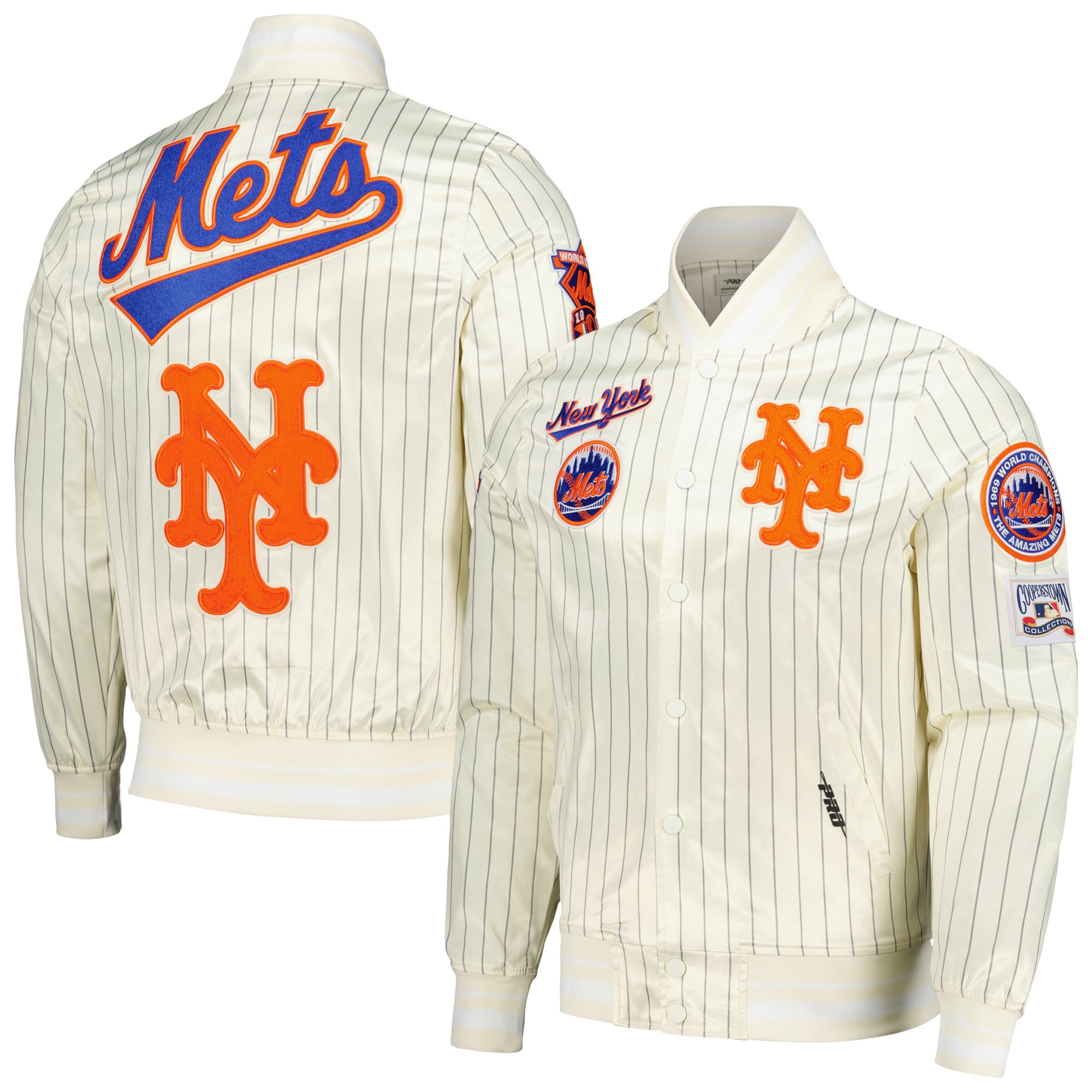 Pro Standerd New York Mets Pro Standard Cooperstown Collection Pinstripe Retro ...