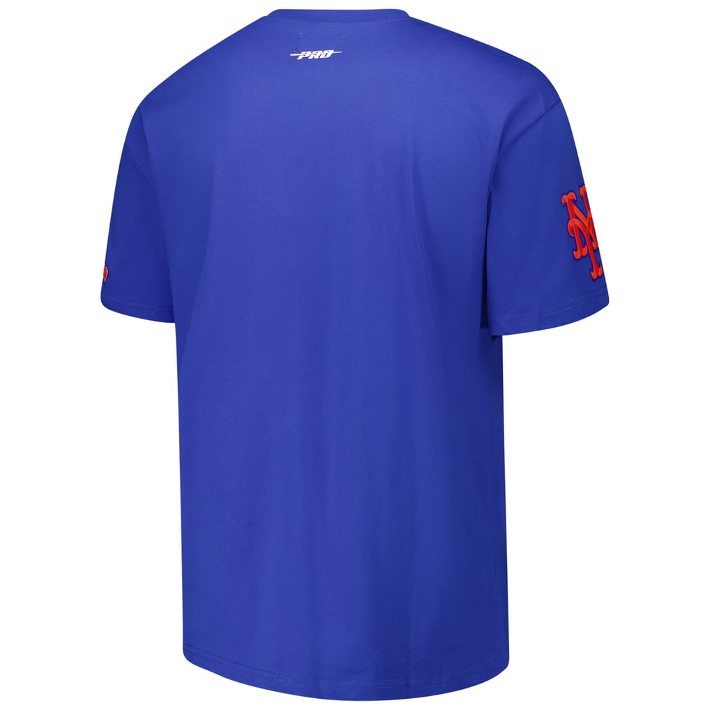 Men's New York Mets Pro Standard Royal Turn It Up Dropped Shoulder T-Shirt