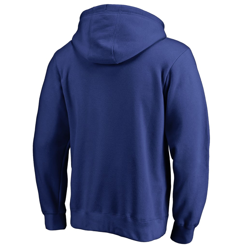 New York Mets Splatter Logo Pullover Hoodie - Royal