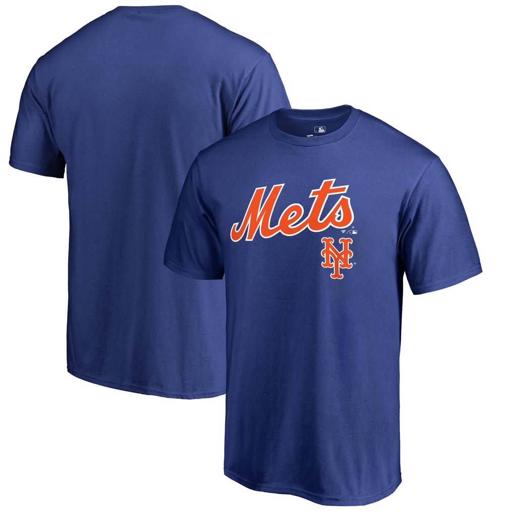 New York Mets Team Lockup T-Shirt - Royal
