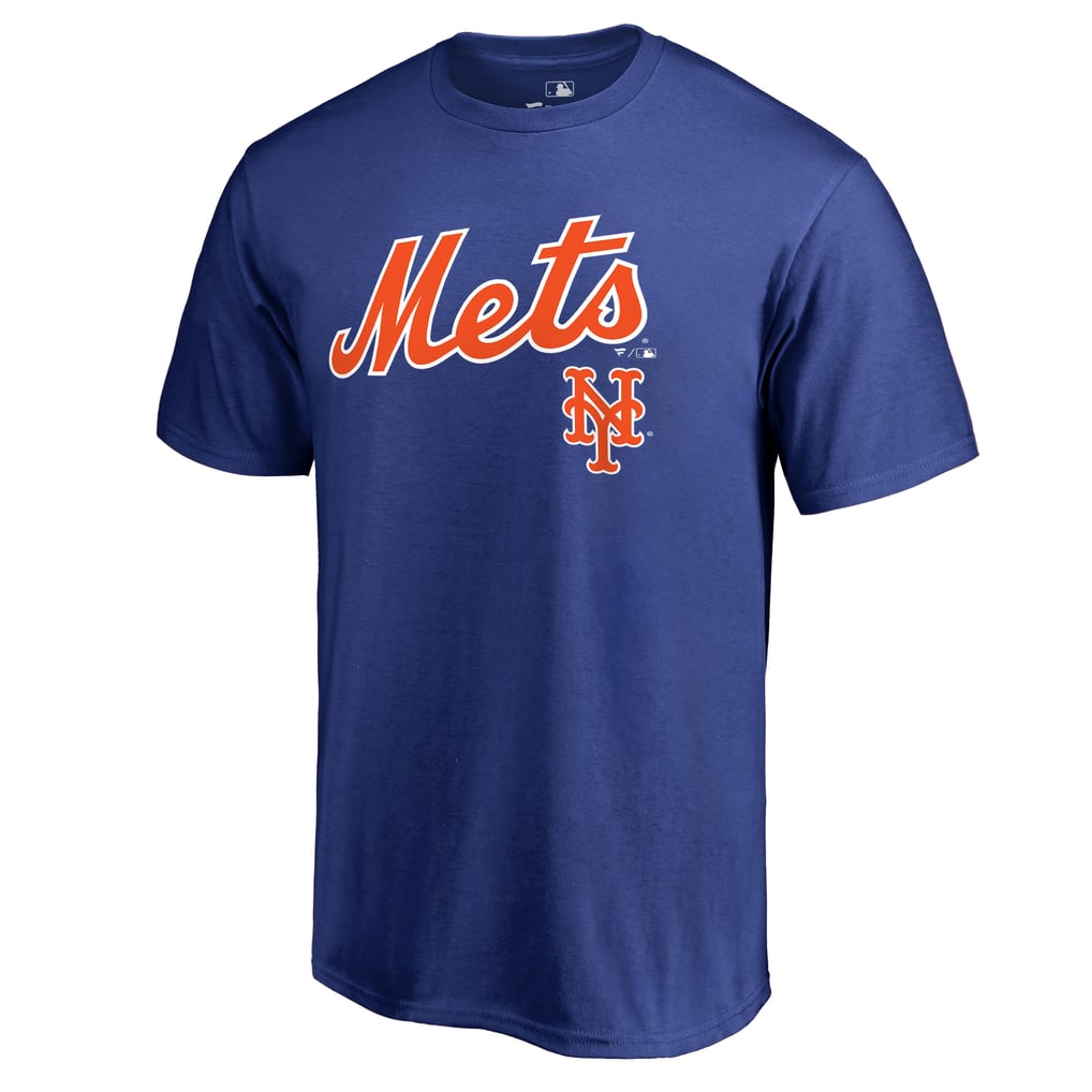 New York Mets Team Lockup T-Shirt - Royal