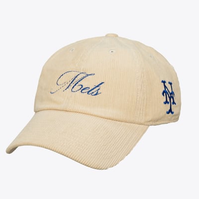  New York Mets Mitchell & Ness Heritage Hues Strapback Hat - Cream