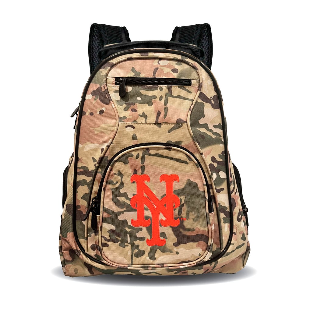 New York Mets MOJO 19" Camo Premium Laptop Backpack