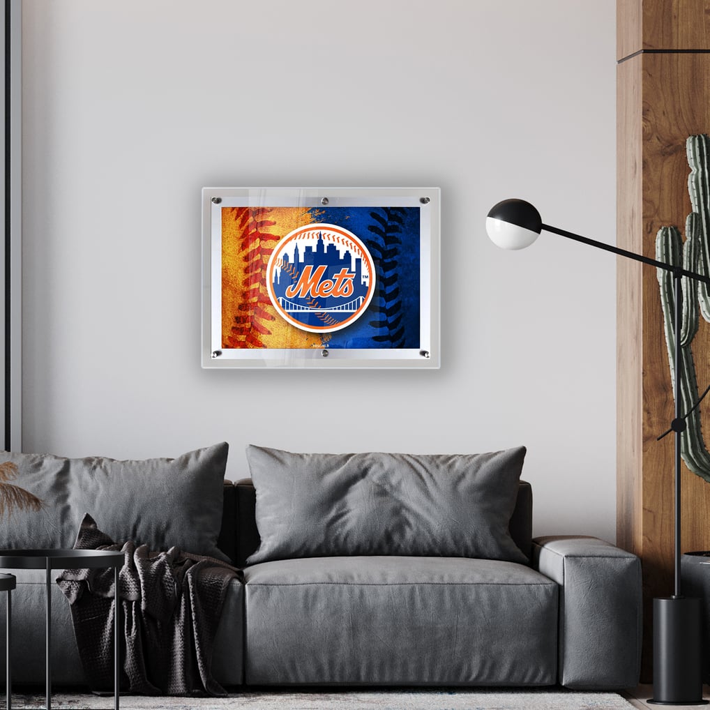 New York Mets 19" x 14.5" Backlit LED Sign