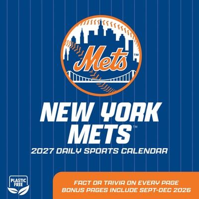 New York Mets 2027 Box Calendar