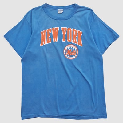New York Mets Eastport 90s T-shirt - Blue - L by Fanatics Real Vintage