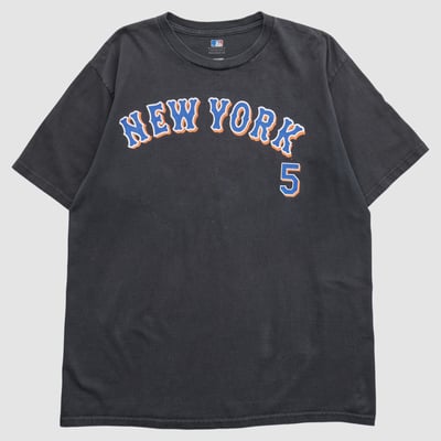 New York Mets Genuine Merchandise 2010s T-shirt - Black - L by Fanatics Real Vintage
