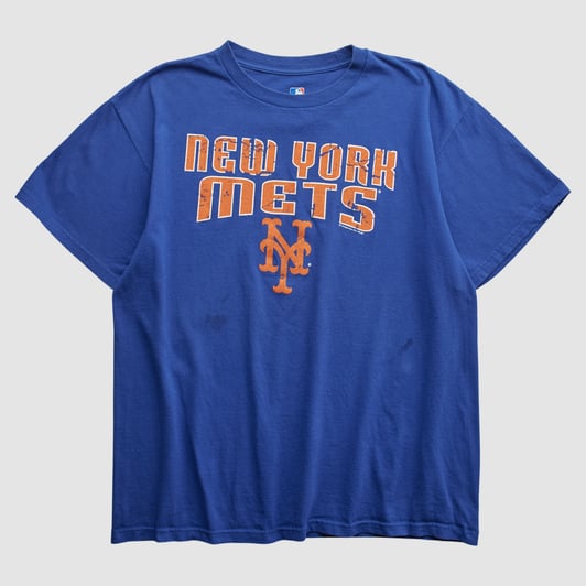 New York Mets Genuine Merchandise 2010s T-shirt - Blue - M by Fanatics Real Vintage