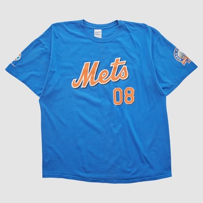 New York Mets Gildan 2010s T-shirt - Blue - 2XL by Fanatics Real Vintage